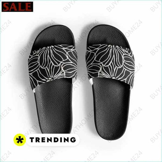 ▻ Badeschuhe I Damen & Mädchen Badeschlappen 36 - 44 BUYATHOME24®