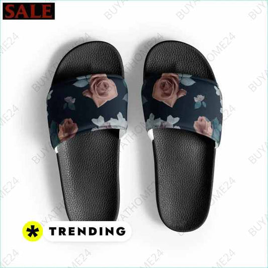 ▻ Badeschuhe I Damen & Mädchen Badeschlappen 36 - 44 BUYATHOME24®