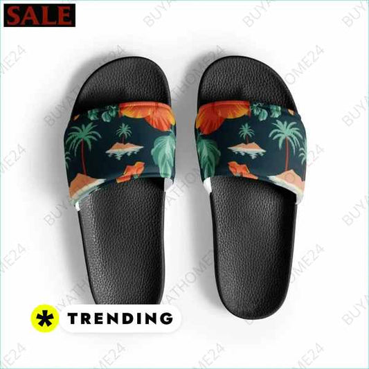 ▻ Badeschuhe I Damen & Mädchen Badeschlappen 36 - 44 BUYATHOME24®