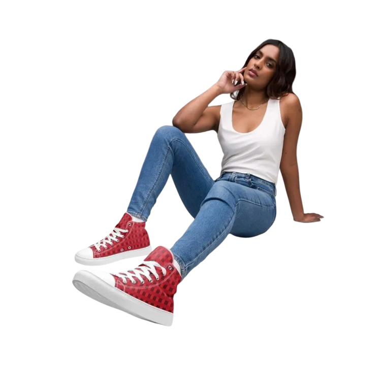 Damen- und Mädchensneaker Chuck Taylor All Star von BUYATHOME24 aus Leinen mit EVA-Sohle, in Größe 35-44