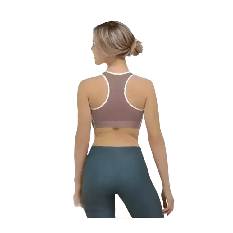Damen Sport-BH mit Polstern in XS bis 2XL, aus vier-Wege-Stretch, bequemes Sport- und Trainingsbekleidung von BUYATHOME24.