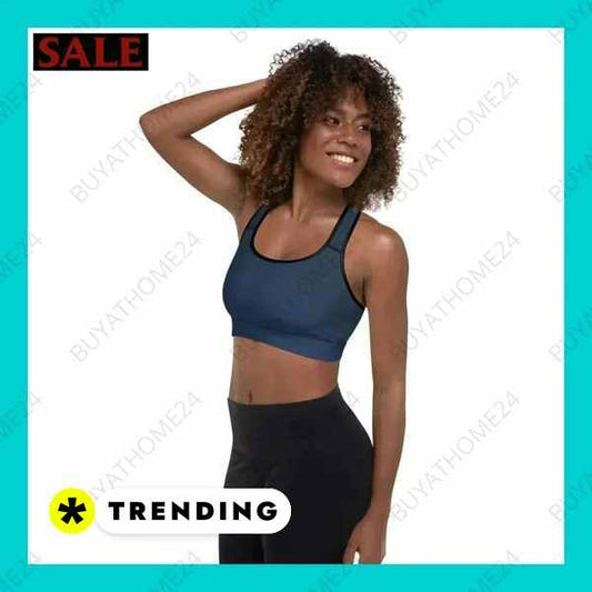 ▻ Sportbekleidung I Damen Sport BH mit Polstern XS, S, M, L, XL, 2XL BUYATHOME24®
