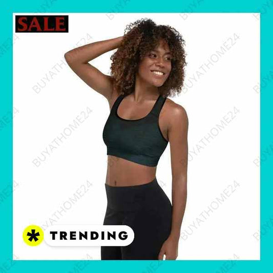 ▻ Sportbekleidung I Damen Sport BH mit Polstern XS, S, M, L, XL, 2XL BUYATHOME24®