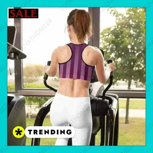 ▻ Sportbekleidung I Damen Sport BH mit Polstern XS, S, M, L, XL, 2XL BUYATHOME24®