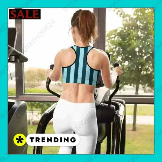 ▻ Sportbekleidung I Damen Sport BH mit Polstern XS, S, M, L, XL, 2XL BUYATHOME24®