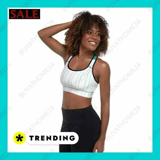 ▻ Sportbekleidung I Damen Sport BH mit Polstern XS, S, M, L, XL, 2XL BUYATHOME24®