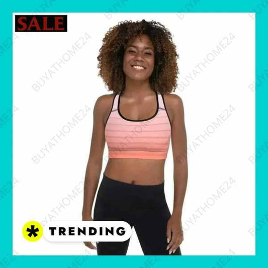 ▻ Sportbekleidung I Damen Sport BH mit Polstern XS, S, M, L, XL, 2XL BUYATHOME24®