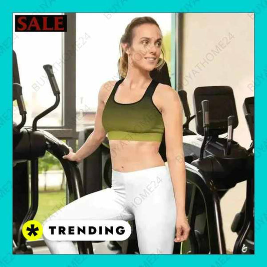 ▻ Sportbekleidung I Damen Sport BH mit Polstern XS, S, M, L, XL, 2XL BUYATHOME24®