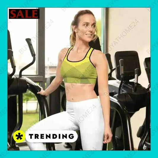 ▻ Sportbekleidung I Damen Sport BH mit Polstern XS, S, M, L, XL, 2XL BUYATHOME24®