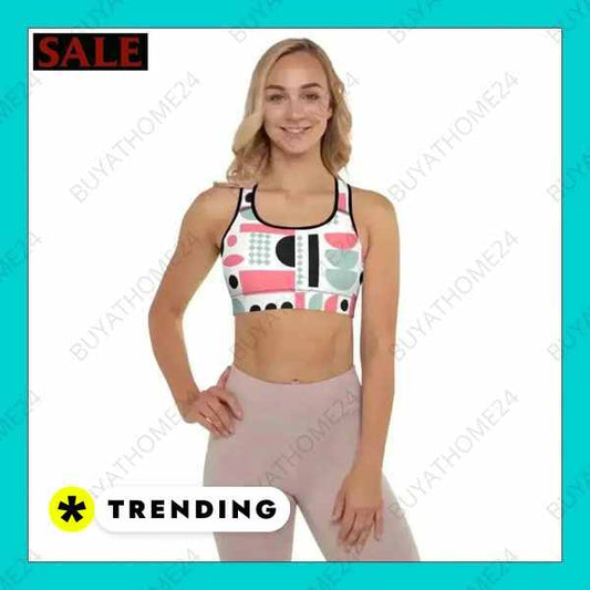 ▻ Sportbekleidung I Damen Sport BH mit Polstern XS, S, M, L, XL, 2XL BUYATHOME24®