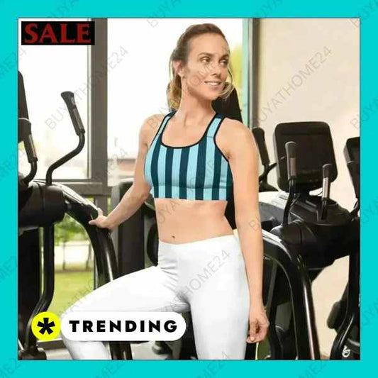 ▻ Sportbekleidung I Damen Sport BH mit Polstern XS, S, M, L, XL, 2XL BUYATHOME24®