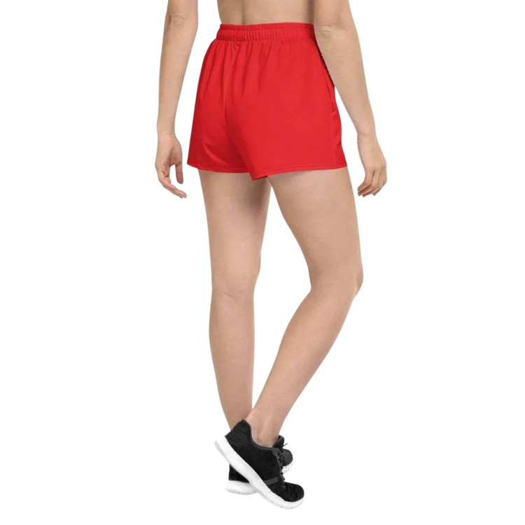 Damen Sportshorts mit UV-Schutz, Seitentaschen und bedruckbarem Design in XS bis 3XL, von BUYATHOME24.