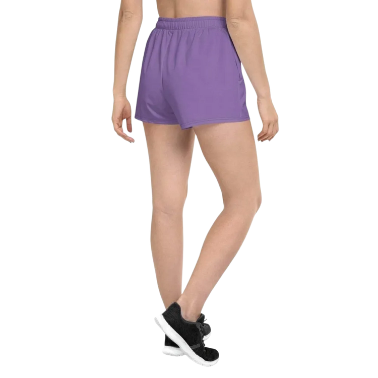 Damen Sportshorts von BUYATHOME24, XS-3XL, mit UV-Schutz und Vier-Wege-Stretch, in verschiedenen Farben, auf einem weißen Hintergrund
