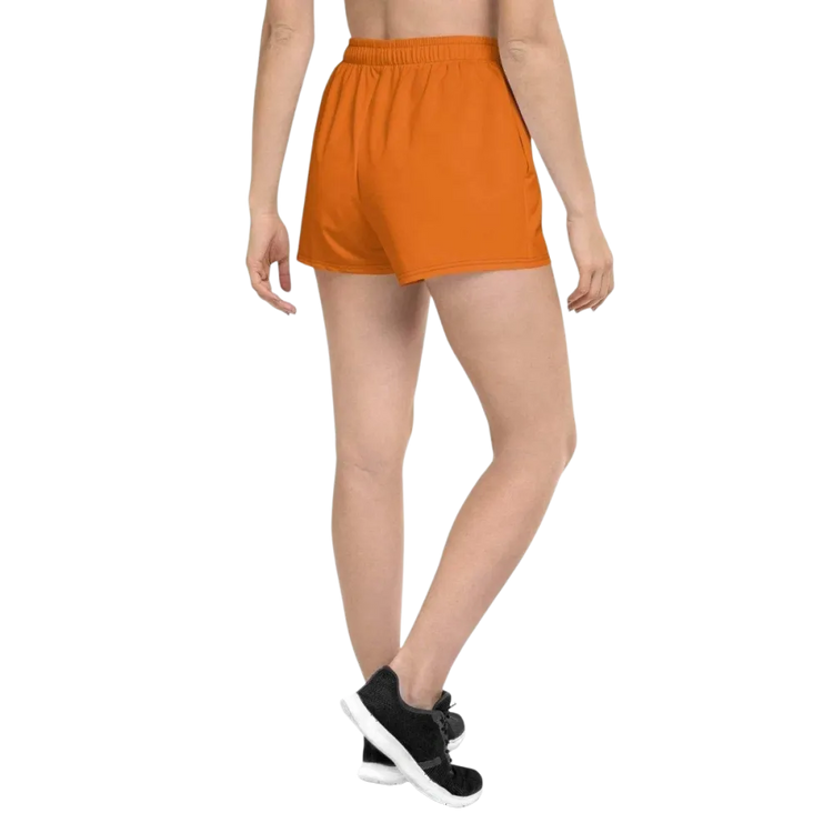 Damen Sportshorts von BUYATHOME24, atmungsaktiv, UV-Schutz 50+, bedruckbar, in XS bis 3XL, bequem und sportlich.