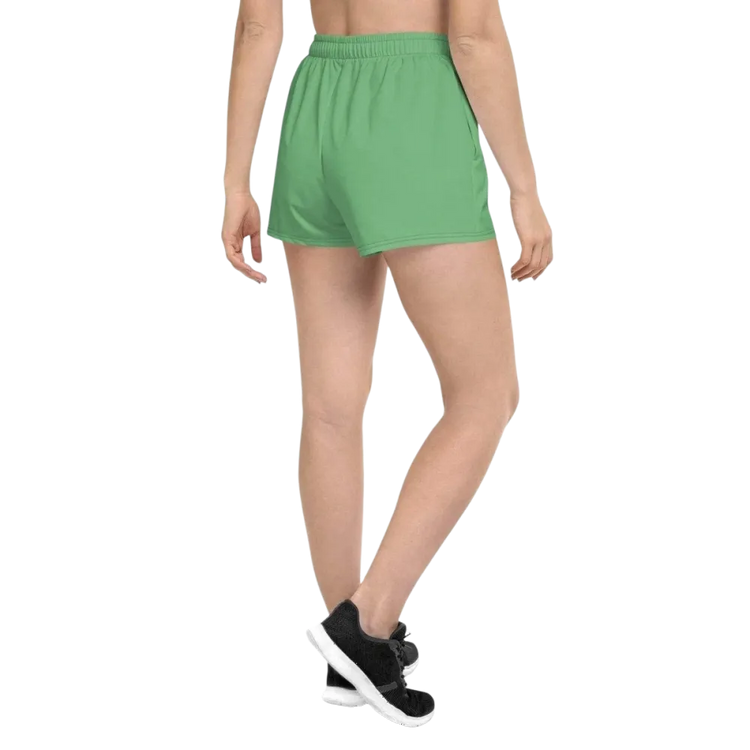 Damen Sportshorts von BUYATHOME24, atmungsaktiv, UV-Schutz 50+, bedruckbar, in XS bis 3XL, sportlich und bequem.