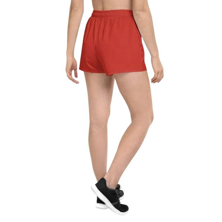 Damen Sportshorts von BUYATHOME24, wasserabweisend mit UV-Schutz, in XS bis 3XL, aus leichtem Material, auf Textildruck.