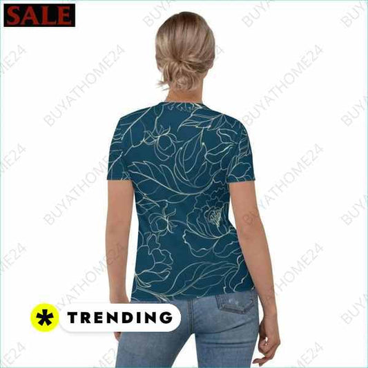 ▻ Sportbekleidung I Damen Sportshirt XS, S, M, L, XL, 2XL BUYATHOME24®