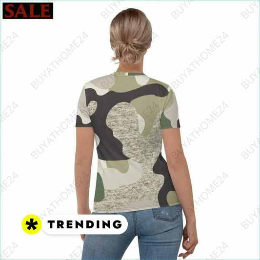 ▻ Sportbekleidung I Damen Sportshirt XS, S, M, L, XL, 2XL BUYATHOME24®