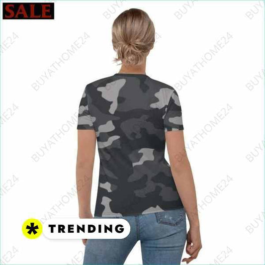 ▻ Sportbekleidung I Damen Sportshirt XS, S, M, L, XL, 2XL BUYATHOME24®