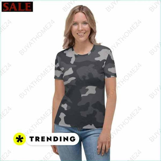 ▻ Sportbekleidung I Damen Sportshirt XS, S, M, L, XL, 2XL BUYATHOME24®