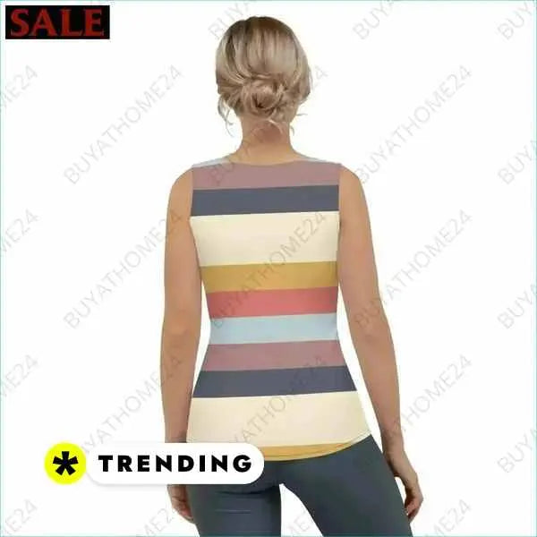 🏷️Elasthan Top Damen Sportshirt Damen Shirt Athletik-Shirt Achselshirt BUYATHOME24®