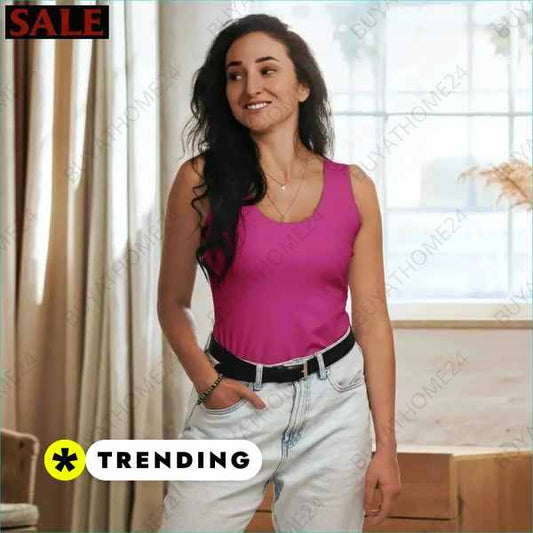 Damen Sportshirt & Sporttop – Tanktop SALE für jeden Anlass von BUYATHOME24® BUYATHOME24®