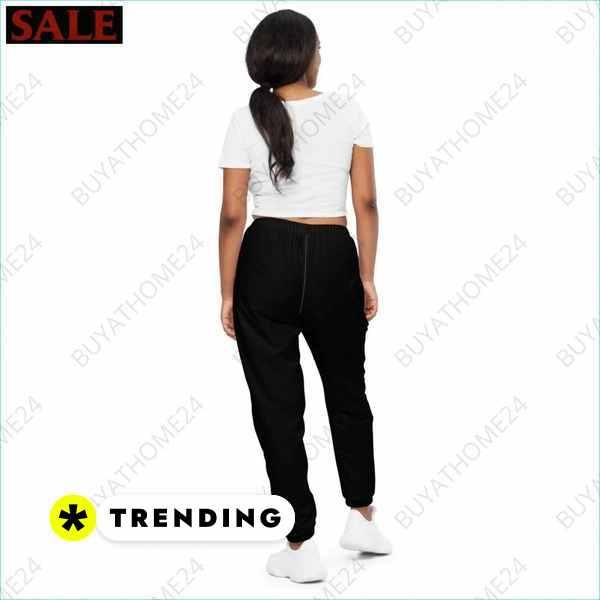 Damen-Sporthose in XS bis 3XL von BUYATHOME24, bequeme Trainingshose aus Textil mit Druck, ideal für Sport und Freizeit