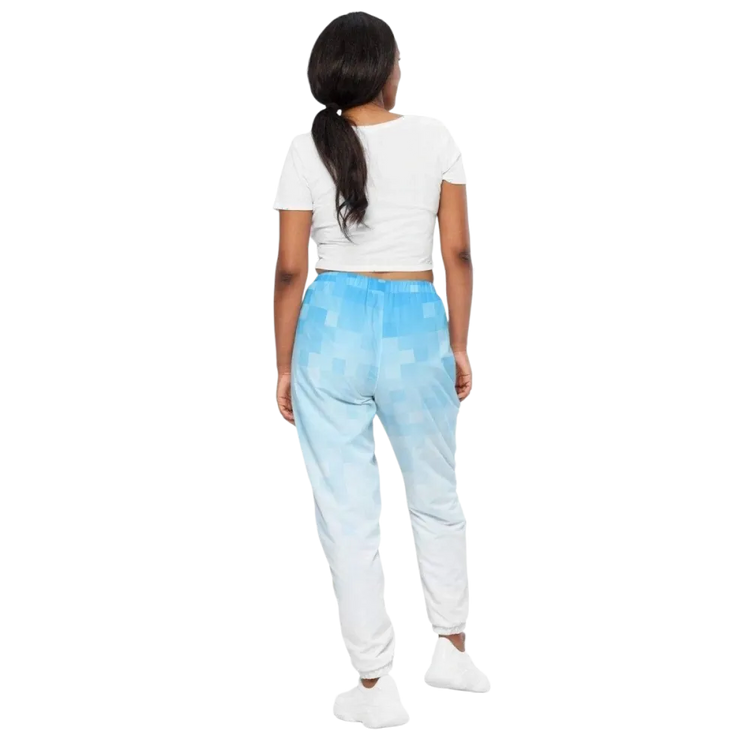 Unisex Trainingshose wasserabweisend, Polyester, in XS bis 3XL, mit Textildruck, bequeme Sporthose für Damen und Herren.