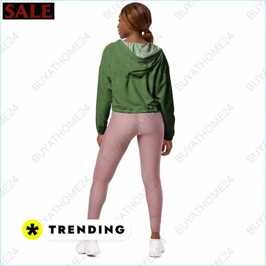 ▻ Trainingsjacke Bauchfrei I Damen Sportjacke XS-2XL BUYATHOME24®