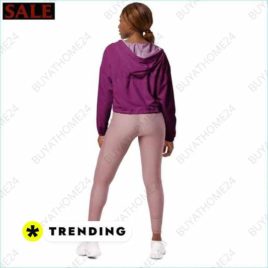 ▻ Trainingsjacke Bauchfrei I Damen Sportjacke XS-2XL BUYATHOME24®