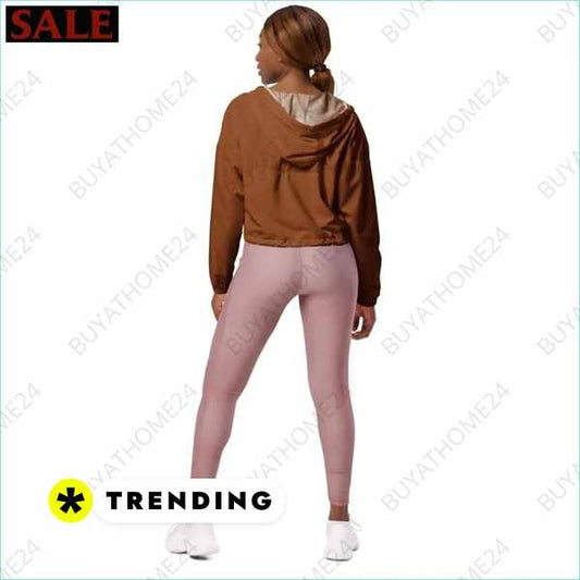 ▻ Trainingsjacke Bauchfrei I Damen Sportjacke XS-2XL BUYATHOME24®