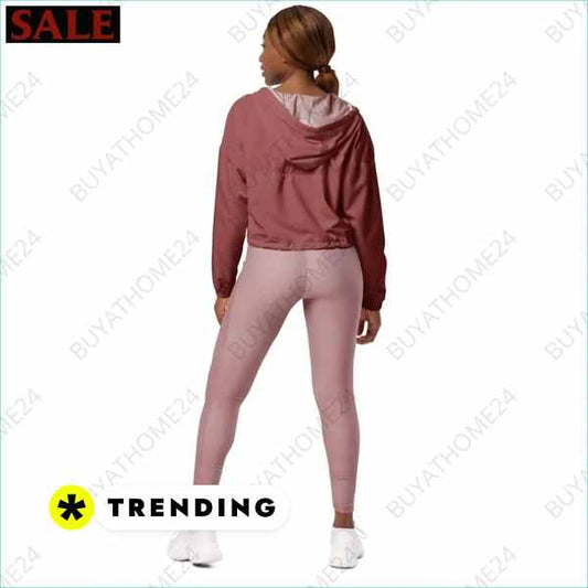 ▻ Trainingsjacke Bauchfrei I Damen Sportjacke XS-2XL BUYATHOME24®