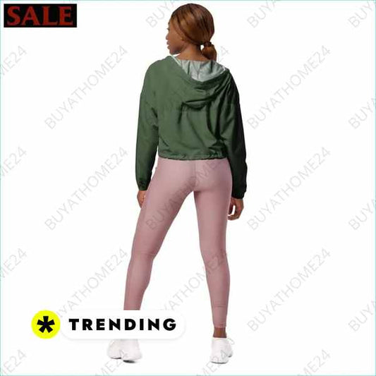 ▻ Trainingsjacke Bauchfrei I Damen Sportjacke XS-2XL BUYATHOME24®