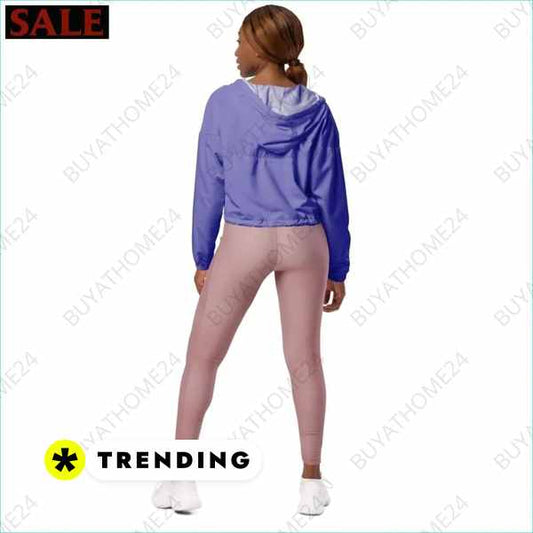 ▻ Trainingsjacke Bauchfrei I Damen Sportjacke XS-2XL BUYATHOME24®