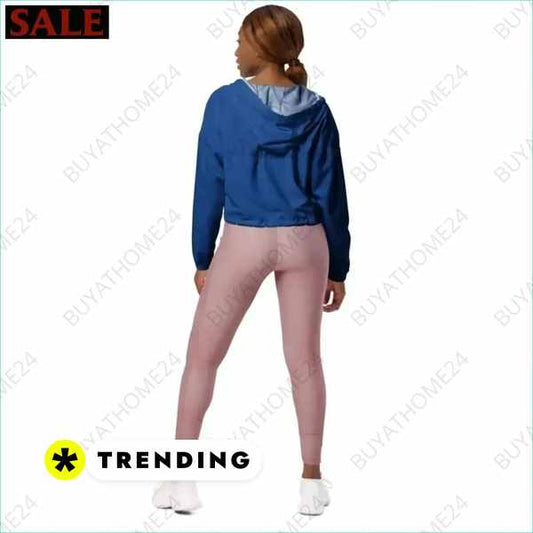 ▻ Trainingsjacke Bauchfrei I Damen Sportjacke XS-2XL BUYATHOME24®