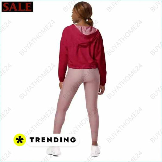 ▻ Trainingsjacke Bauchfrei I Damen Sportjacke XS-2XL BUYATHOME24®