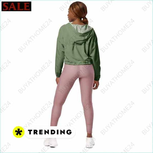 ▻ Trainingsjacke Bauchfrei I Damen Sportjacke XS-2XL BUYATHOME24®