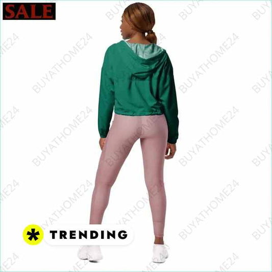 ▻ Trainingsjacke Bauchfrei I Damen Sportjacke XS-2XL BUYATHOME24®