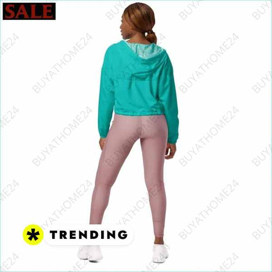 ▻ Trainingsjacke Bauchfrei I Damen Sportjacke XS-2XL BUYATHOME24®