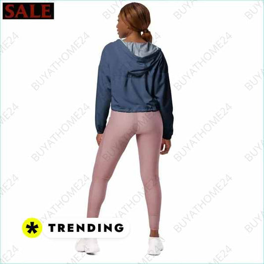 ▻ Trainingsjacke Bauchfrei I Damen Sportjacke XS-2XL BUYATHOME24®