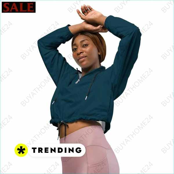 Atmungsaktive Damen Sportjacke für Fitness und Eishockey von buyathome24 Textildruck BUYATHOME24, T-Shirts BUYATHOME24, Hoodies BUYATHOME24, Hosen BUYATHOME24, Jacken BUYATHOME24, Schuhe BUYATHOME24