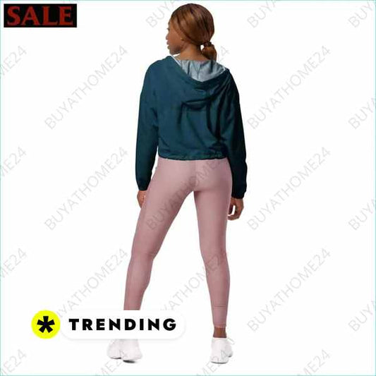 ▻ Trainingsjacke Bauchfrei I Damen Sportjacke XS-2XL BUYATHOME24®