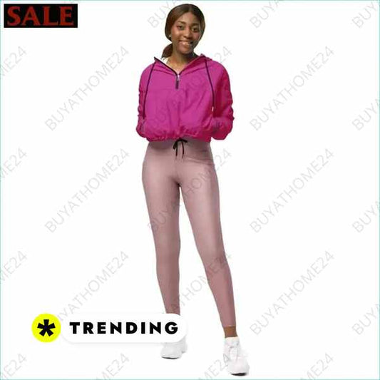 ▻ Trainingsjacke Bauchfrei I Damen Sportjacke XS-2XL BUYATHOME24®