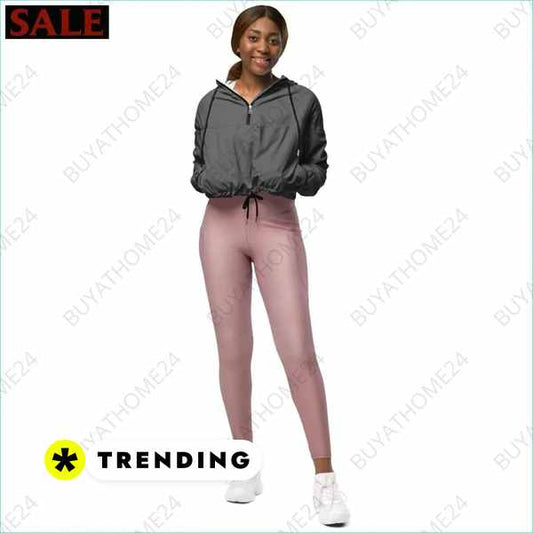 ▻ Trainingsjacke Bauchfrei I Damen Sportjacke XS-2XL BUYATHOME24®