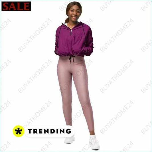 ▻ Trainingsjacke Bauchfrei I Damen Sportjacke XS-2XL BUYATHOME24®