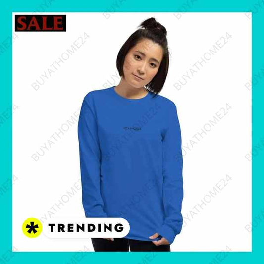 ▻ Rundhals Sweatshirts I Damen Langarm T-Shirt S - 4XL BUYATHOME24®