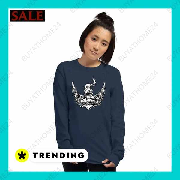 Damen Sweatshirt Langarm Baumwolle bei BuyAtHome24 Textildruck BUYATHOME24, T-Shirts BUYATHOME24, Hoodies BUYATHOME24, Hosen BUYATHOME24, Jacken BUYATHOME24, Schuhe BUYATHOME24