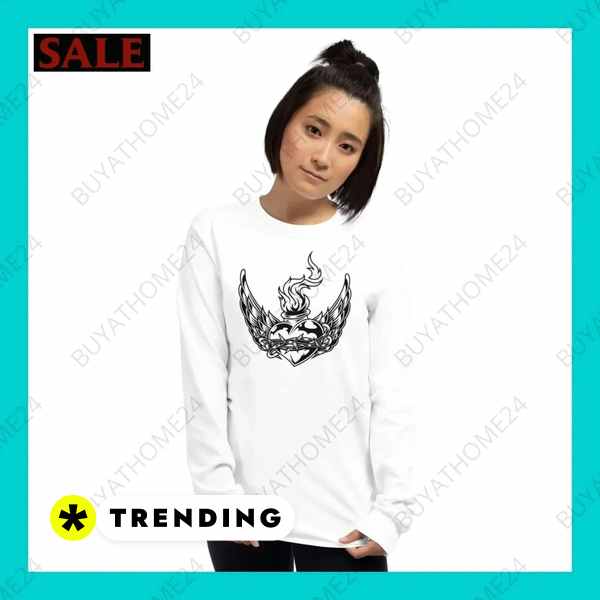 Damen Sweatshirt Langarm Baumwolle bei BuyAtHome24 Textildruck BUYATHOME24, T-Shirts BUYATHOME24, Hoodies BUYATHOME24, Hosen BUYATHOME24, Jacken BUYATHOME24, Schuhe BUYATHOME24