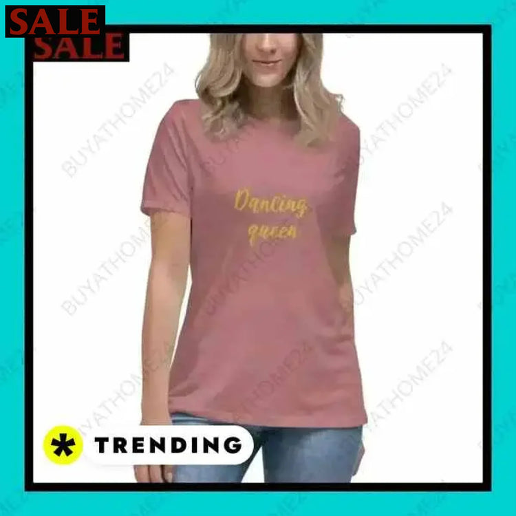 Damen T-Shirt aus Baumwolle in S bis 3XL für zeitlose Eleganz Textildruck BUYATHOME24, T-Shirts BUYATHOME24, Hoodies BUYATHOME24, Hosen BUYATHOME24, Jacken BUYATHOME24, Schuhe BUYATHOME24
