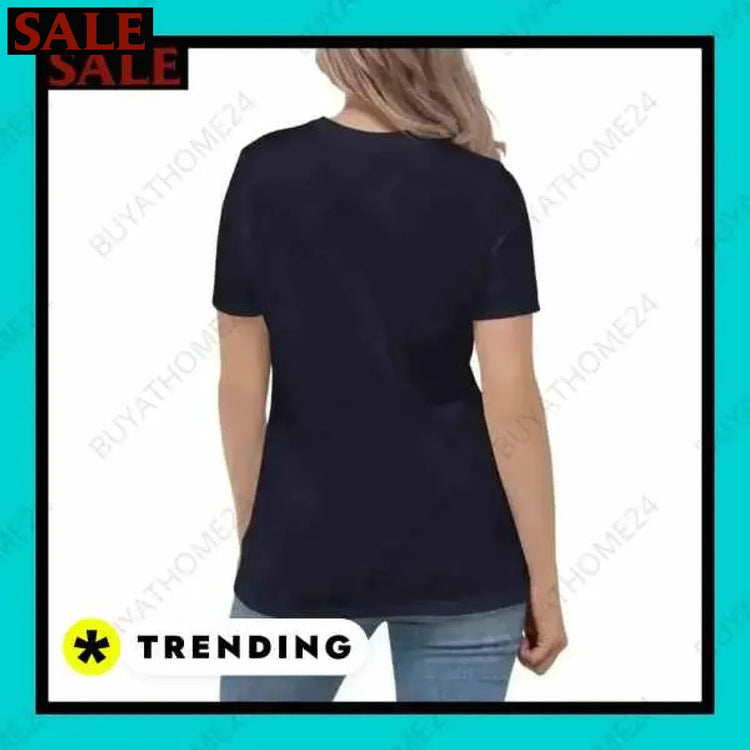 Damen T-Shirt aus Baumwolle in verschiedenen Größen bei buyathome24 i damen Textildruck BUYATHOME24, T-Shirts BUYATHOME24, Hoodies BUYATHOME24, Hosen BUYATHOME24, Jacken BUYATHOME24, Schuhe BUYATHOME24